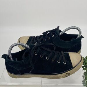 UGG EVERA BLACK SUEDE‎ SHERPA LINED SNEAKER LACE-UP WOMENS Size 9